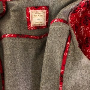 Grey Winter Pea coat Size Small